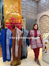 WOOLEN DESIGNER STOLE WITH BELT (IMP-668)