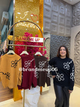 WOOLEN SMALL FLOWER SWEATER (IMP-705)