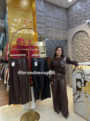 HIGH WAIST LEATHER PANT (CODE-020) (IMP-709)