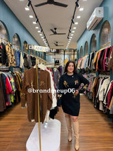 WOOLEN DRESS WITH BELT (IMP-717) SEQUENCE BOW