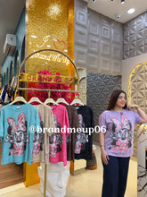 COTTON RHINESTONE CUTE T-SHIRT (TEE-186) (CODE-6002)