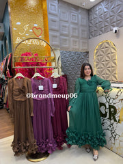 PREMIUM FRILL DESIGNER DRESS (PRM-780) (CODE-8106)