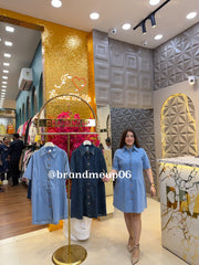 DENIM DRESS (PRM-816)