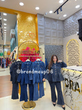 ‘VELA’ 2PCS DENIM CORD (PRM-864)