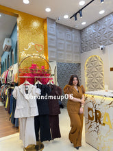 PREMIUM ROSE SLEEVES CORD WITH BELT (PRM-871)