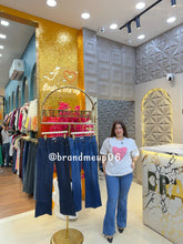 BASIC BELL BOTTOM DENIM PANT (PRM-874)(CODE-0016)