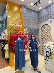 'BLISS' DENIM DRESS (PRM-894)