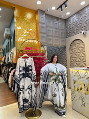 TROPICAL KAFTAN DRESS (PRM-901)