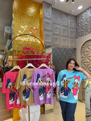 IMPORTED STRETCHABLE T-SHIRT (TEE-195) COUPLE DUCK