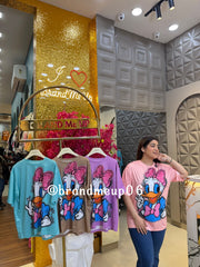 IMPORTED STRETCHABLE T-SHIRT (TEE-196) BOW DUCK