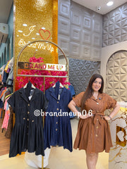 ‘FAIRY’ DENIM FRILL DRESS (SKU-42) (CODE-0027)