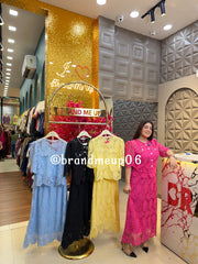 'VANILA' 2PCS TOP SKIRT SET (SKU-54)