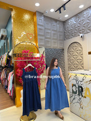 ‘JELLYBEAN’ DENIM DRESS (SKU-95)
