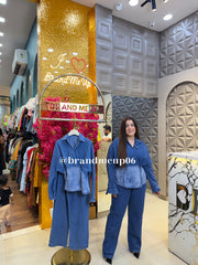 ‘ROYAL CURVE’ 2PCS DENIM CORD (SKU-103)