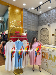 PARROT LONG DRESS (DRESS-355)