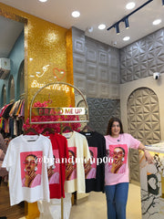 ‘GLITZY’ SEQUENCE T-SHIRT (TEE-242) (CODE-T50004)
