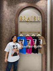 GLITTER T-SHIRT (TEE-261) (CODE-0003)