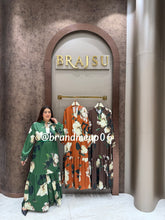 ‘SOUL’ PRINTED MAXI DRESS WITH BELT (SKU-265) (CODE-663)