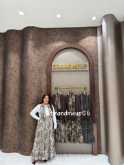 ‘MIRELLE’ 3PCS SKIRT SET WITH SCARF (SKU-314)