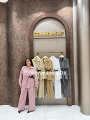 'KAIRA' 2PCS STRIPE PREWINTER CORD (SKU-322)