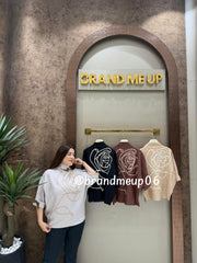 WOOLEN ROSE TOP (IMP-470)