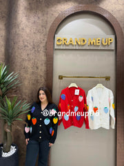 STRAWBERRY CARDIGAN (IMP-694) 5BUTTONS