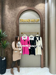 Woolen Dress With Bow (IMP-203)