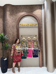 Cheetah Woolen Dress (IMP-371)