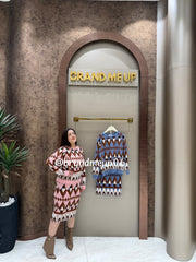 WOOLEN PRINTED SKIRT SET (IMP-681) DIAMOND