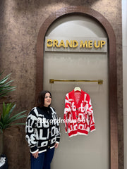 Letter Cardigan (IMP-447)