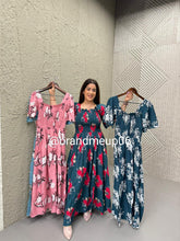 Rayon Floral Dress (DRESS-272)