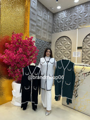 Woolen 3Pcs  Cord Set (IMP-399)