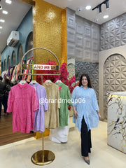 Long Cotton Shirt (PRM-344)
