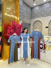 Imported Denim Dress (PRM-363)