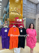 Imported Stretchable Dress With Pocket 3D Bow (PRM-658)