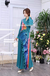 Magic Fabric Print Med Dress (PRM-661)