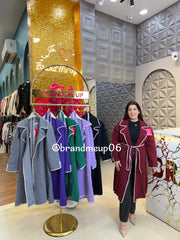 Long Coat with Belt (IMP-343)