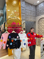 STRAWBERRY CARDIGAN (IMP-694) 5BUTTONS