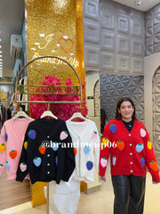 STRAWBERRY CARDIGAN (IMP-694) 5BUTTONS