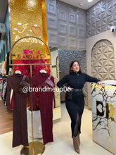 Woolen Dress With Designer Belt (IMP-459)