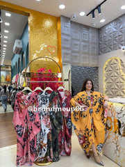 Printed Kaftan Dress (DRESS-332)