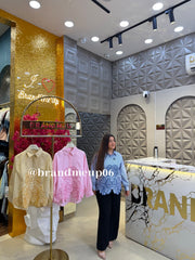 ‘JOY’ EMBROIDERY SHIRT (SKU-183) (CODE-8194)