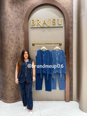 ‘CARGO’ DENIM 2PCS CORD (SKU-13)