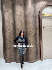 WOOLEN BELTO DRESS (IMP-641)