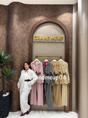'KAIRA' 2PCS STRIPE PREWINTER CORD (SKU-322)