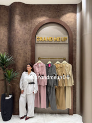 'KAIRA' 2PCS STRIPE PREWINTER CORD (SKU-322)