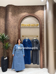 LUSHIE’ 2PCS DENIM SKIRT SET (PRM-966)