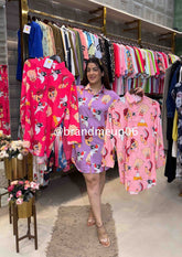 Teddy Shirt Dress (DRESS-227)