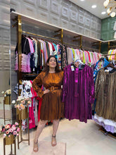 Metallic Partywear Dress (PRM-3)