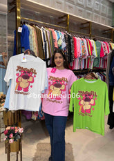 Baggie Tshirt (TEE-65) STRAWBERRY